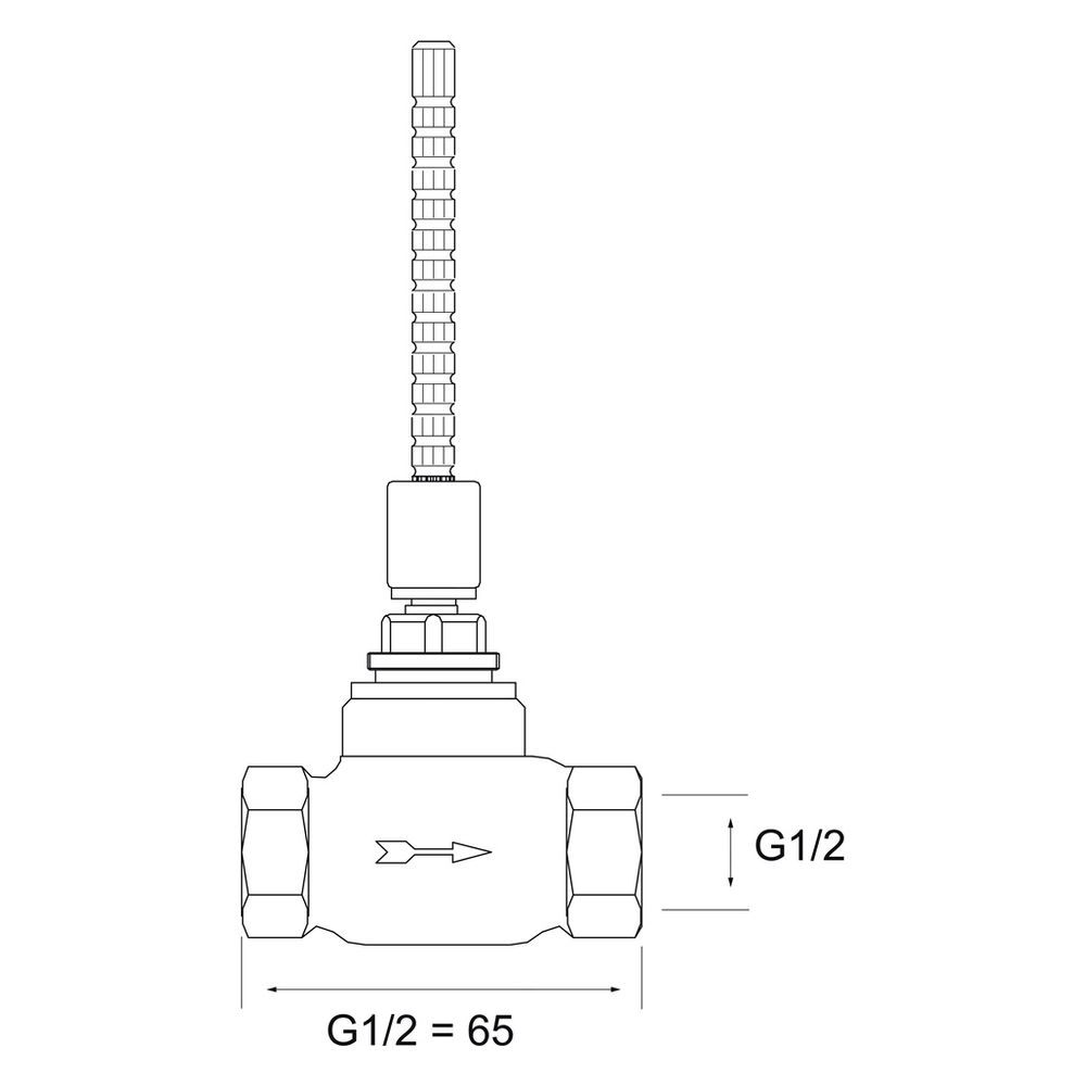 Hansa Oberteil G 1/2", DN 15, Schwarz, 02250100... HANSA-02250100 4015474606562 (Abb. 4)
