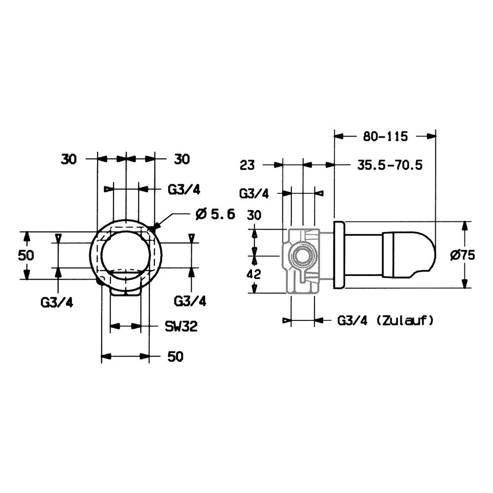 Hansa Deckelteil für Umsteller, Chrom, 02879135... HANSA-02879135 4015474676862 (Abb. 4)