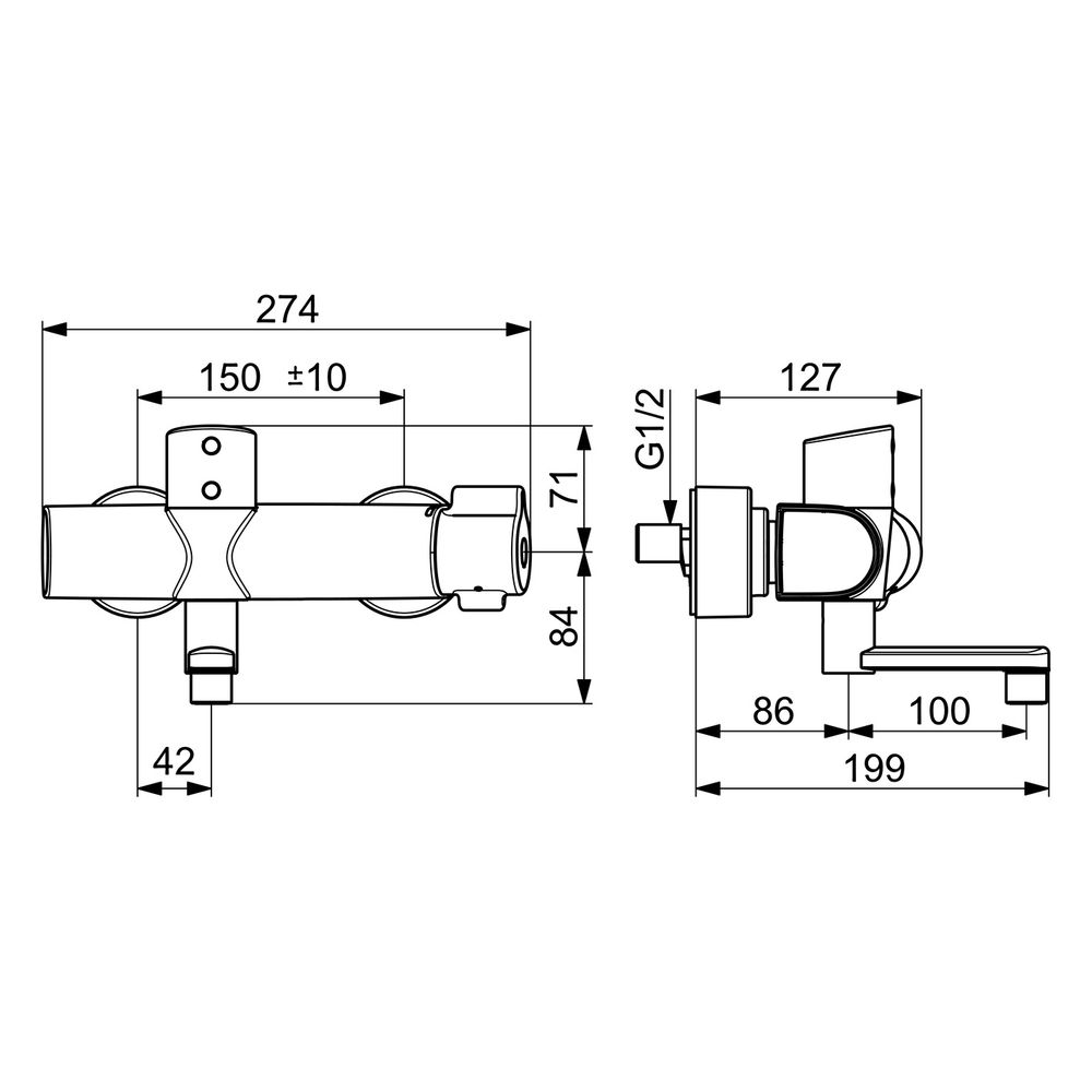 Hansa Clinica Waschtischbatterie, 6V, Bluetooth, Ausladung 100mm, Chrom, 08866201... HANSA-08866201 4057304014437 (Abb. 6)