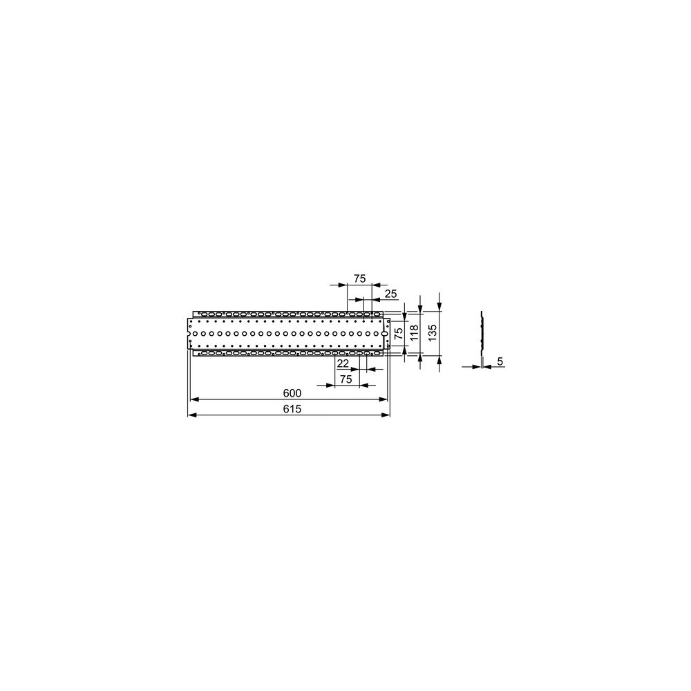 Hansa Matrix Montageplatte, gerade, 44050000... HANSA-44050000 4015474204003 (Abb. 6)