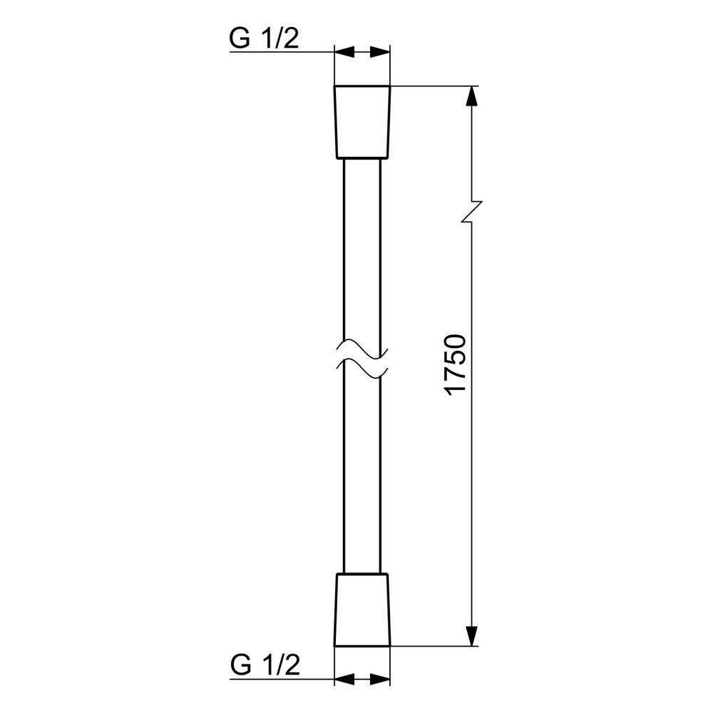 Hansa Viva Schlauch, Länge 175cm, Chrom, 44120300... HANSA-44120300 4015474238985 (Abb. 4)