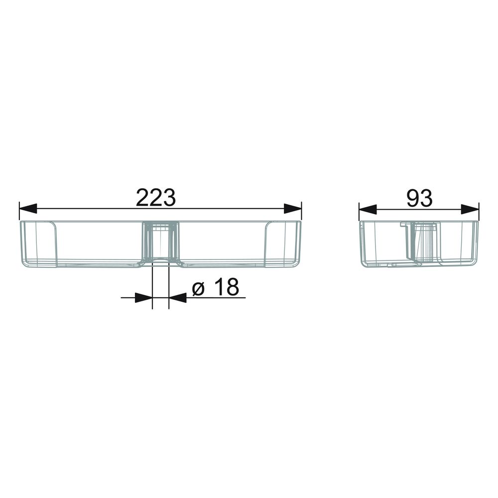 Hansa BasicJet Seifenschale, Transparent, 44730100... HANSA-44730100 4057304002618 (Abb. 6)