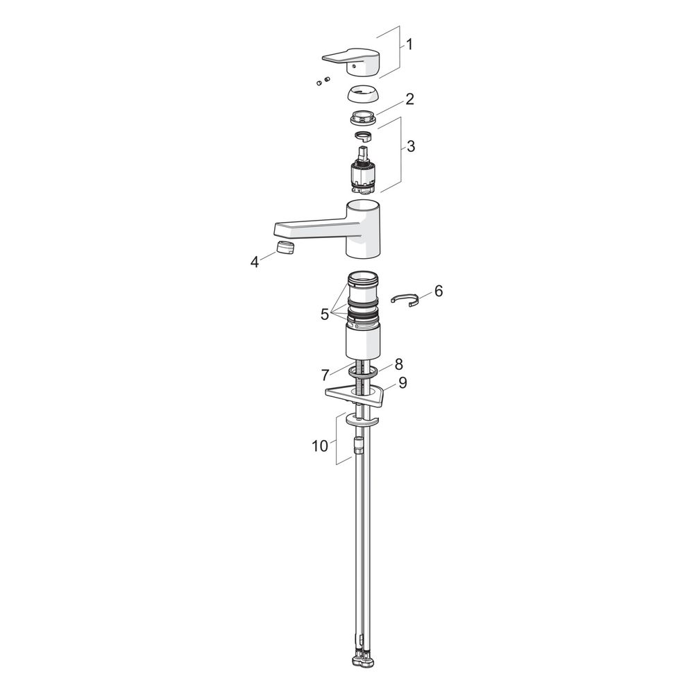 Hansa Twist Einhebel-Küchenarmatur, Ausladung 199mm, DN 15, Matt-Schwarz, 0914228333... HANSA-0914228333 4057304014406 (Abb. 7)