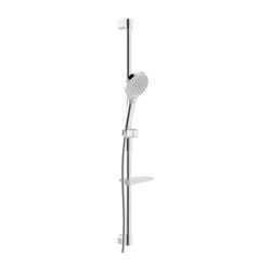 Hansa Viva Wandstangengarnitur, 3-strahlig, Länge 971mm, Brauseschlauch 175cm, Messing/... HANSA-44150330 4057304018145 (Abb. 1)