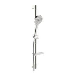 Hansa Viva Wandstangengarnitur, 3-strahlig, Länge 766mm, Brauseschlauch 175cm, 12l/min,... HANSA-44160210 4057304013041 (Abb. 1)