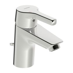 Hansa Paleno Einhebel-Waschtischarmatur, Standmontage, DN 15, Ausladung 103mm, mit Zugs... HANSA-56352203 4057304011986 (Abb. 1)