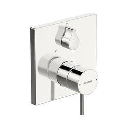 Hansa Stela Einhebelmischer Fertigmontageset für Wanne/Brause 8784 Pinhebel Rosette eck... HANSA-87849051 4015474287235 (Abb. 1)