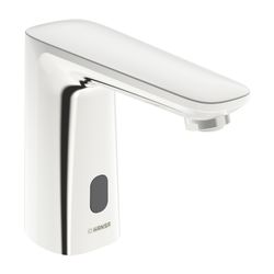 Hansa Electra Waschtischarmatur, Standmontage, Sensor, Bluetooth, 230/9V, Chrom, 920120... HANSA-92012009 4057304019357 (Abb. 1)