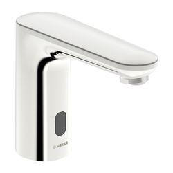 Hansa Electra Waschtischarmatur, Standmontage, Sensor, Bluetooth, 3V, Chrom, 92512219... HANSA-92512219 4057304020155 (Abb. 1)