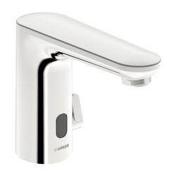 Hansa Electra Safety Waschtischarmatur Niederdruck, Standmontage, elektronisch, Bluetoo... HANSA-92631129 4057304019401 (Abb. 1)