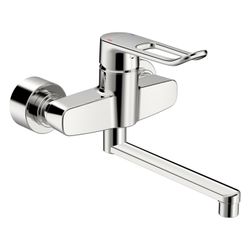 Hansa Clinica Einhebel-Waschtischbatterie, Bügel-/Bedienhebel lang, Ausladung 277mm, DN... HANSA-01536286 4057304010606 (Abb. 1)