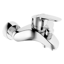 Hansa Mix Einhebel-Wannenfüll- und Brausebatterie, Ausladung 162mm, DN 15, Chrom, 01742... HANSA-01742183 4015474566644 (Abb. 1)