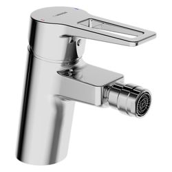 Hansa Twist Einhebelmischer Bidet-Batt 0906 BügelhebelZugstangenablaufgarnitur Ausladun... HANSA-09063285 4015474259812 (Abb. 1)