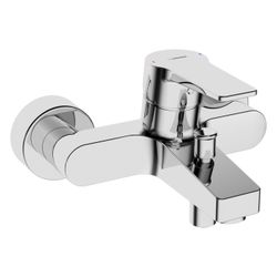 Hansa Twist Einhebel-Wannenfüll- und Brausebatterie, Ausladung 162mm, DN 15, Chrom, 097... HANSA-09742183 4015474259850 (Abb. 1)