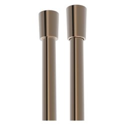 Hansa Brauseschlauch, Länge 125cm, G 1/2" x G 1/2", Verbundwerkstoff, Bronze gebürstet... HANSA-290029-81 6414150106477 (Abb. 1)