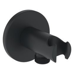 Hansa Wandanschlussbogen, Rosette rund, G 1/2", Messing, Matt-Schwarz, 290040-33... HANSA-290040-33 6414150107337 (Abb. 1)