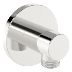 Hansa Wandanschlussbogen, Rosette rund, DN 15, G 1/2", Chrom, 290050... HANSA-290050 6414150108631 (Abb. 1)