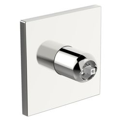 Hansa Varox Pro Fertigmontageset für Brausebatterie 4054 Rosette eckig Chrom... HANSA-40549173 4057304003691 (Abb. 1)