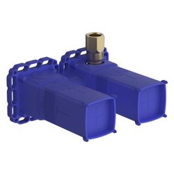 Hansa Matrix Unterputz-Rohbauset Brausearmatur, DN 15, 44000100... HANSA-44000100 4057304006661 (Abb. 1)