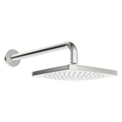 Hansa BasicJet Style Kopfbrause, 1-strahlig, 200x200mm, Ausladung 348mm, Chrom, 4436020... HANSA-44360200 4057304015939 (Abb. 1)