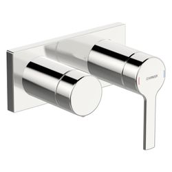 Hansa Ronda Einhebel-Fertigmontageset für Wanne/Brause, Rosette eckig, 4.0 Plattform, C... HANSA-44599583 4057304014840 (Abb. 1)