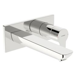 Hansa Ligna Einhebel Waschtischarmatur Wandmontage, Ausladung 186mm, Ausladung 186mm, R... HANSA-44892133 4057304022326 (Abb. 1)
