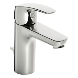 Hansa Pinto XL Einhebel-Waschtischbatterie, Zugstangen-Ablaufgarnitur, Ausladung 115mm,... HANSA-45012283 4057304005596 (Abb. 1)