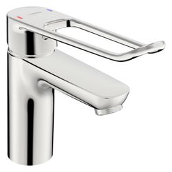 Hansa Clinica Einhebel-Waschtischbatterie, Bügel-/Bedienhebel lang, Ausladung 114mm, DN... HANSA-45022185 4057304018862 (Abb. 1)