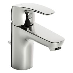 Hansa Pinto Einhebel-Waschtischbatterie, Zugstangen-Ablaufgarnitur, Ausladung 107mm, DN... HANSA-45042283 4057304003035 (Abb. 1)