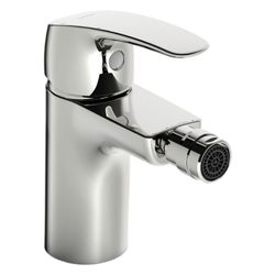 Hansa Pinto Einhebel-Bidetbatterie, Zugstangen-Ablaufgarnitur, Ausladung 106mm, DN 15, ... HANSA-45073283 4057304003097 (Abb. 1)