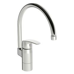 Hansa Pinto Einhebel-Küchenarmatur, Niederdruck, 230/5V, Ausladung 178mm, Chrom, 453022... HANSA-45302203 4057304014956 (Abb. 1)