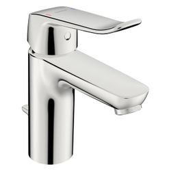 Hansa Care Einhebel-Waschtischbatterie, Zugstangen-Ablaufgarnitur, Bedienhebel lang, Au... HANSA-46012206 4057304010767 (Abb. 1)