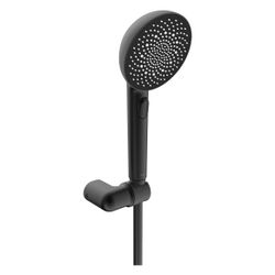 Hansa Aurelia Handbrausegarnitur 3-strahlig, 110mm, mit Anti-Kalk-Technik, Matt-Schwa... HANSA-4717012033 4057304021206 (Abb. 1)