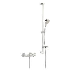 Hansa Prisma Bade und Brause mit Wandstangengarnitur 4810 3-strahlig DN15 Chrom... HANSA-48102131 4015474259355 (Abb. 1)