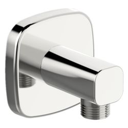 Hansa Living Wandanschlussbogen soft edge 5118 Rosette soft edge G1/2 DN15 Chrom... HANSA-51180183 4057304007149 (Abb. 1)