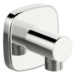 Hansa Living Wandanschlussbogen rund 5118 Rosette soft edge G1/2 DN15 Chrom... HANSA-51180193 4057304007941 (Abb. 1)