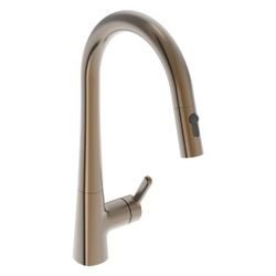 Hansa Designo Style Einhebel-Küchenarmatur, Standmontage, ausziehbar, Bronze gebürste... HANSA-5136228381 4057304020209 (Abb. 1)