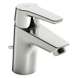 Hansa Polo Einhebel-Waschtischbatterie, Zugstangen-Ablaufgarnitur, Ausladung 103mm, DN ... HANSA-51402293 4057304002779 (Abb. 1)