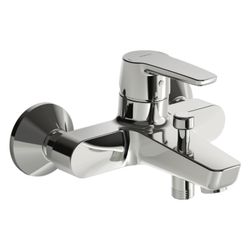 Hansa Polo Einhebel-Wannenfüll- und Brausebatterie, Ausladung 157mm, DN 15, Chrom, 5144... HANSA-51442193 4057304002939 (Abb. 1)