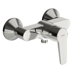 Hansa Polo Einhebel-Brausebatterie, Ausladung 56mm, DN 15, Chrom, 51450163... HANSA-51450163 4057304004025 (Abb. 1)