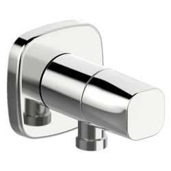 Hansa Living Wandanschlussbogen 5157 Rosette soft edge G1/2 DN15 Chrom... HANSA-51570183 4057304007156 (Abb. 1)