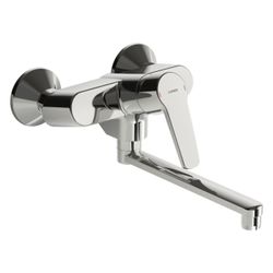 Hansa Polo Einhebel-Waschtisch- und Küchenarmatur, Ausladung 200mm, DN 15, Chrom, 51622... HANSA-51622193 4057304004964 (Abb. 1)