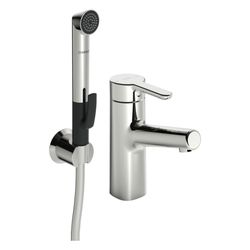 Hansa Designo Einhebelmischer Waschtischbatterie Style 5170 Ausladung 119mm DN15 Chrom... HANSA-51702201 4057304006357 (Abb. 1)