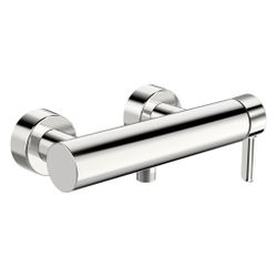 Hansa Designo Style Einhebel-Duscharmatur, Wandmontage, Temperaturbegrenzer, Chrom, 518... HANSA-51860193 4057304022104 (Abb. 1)