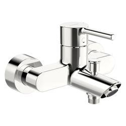 Hansa Vantis Einhebel-Wannenfüll- und Brausebatterie, Ausladung 154mm, Pinhebel, Chrom,... HANSA-52442267 4057304017322 (Abb. 1)