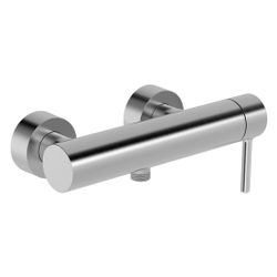 Hansa Vantis Style Einhebel-Brausearmatur, Wandmontage, mit Temperaturbegrenzer, Stah... HANSA-5445010780 4057304022203 (Abb. 1)