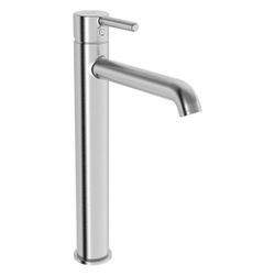 Hansa Vantis Style Einhebel-Waschtischarmatur, Standmontage, 168mm Ausladung, Stahl g... HANSA-5447220780 6414150103650 (Abb. 1)