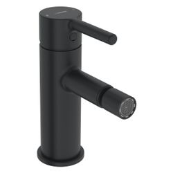 Hansa Vantis Style Einhebel-Bidetarmatur, Standmontage, 101mm Ausladung, Matt-Schwarz... HANSA-5464220733 4057304024818 (Abb. 1)