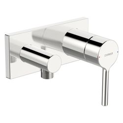 Hansa Vantis Style Einhebel-Fertigmontageset für Brause-Batterie, Rosette eckig, Chrom,... HANSA-54819007 4057304017575 (Abb. 1)