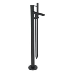 Hansa Vantis Style Einhebel-Wannenarmatur, bodenstehend, 209mm Ausladung, Matt-Schwar... HANSA-5483200733 4057304024993 (Abb. 1)